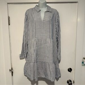 Tommy Bahama Striped Tunic Dress Sz. XL NWT 🌴